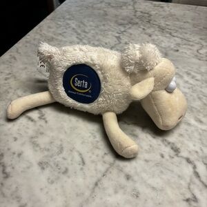 Serta Counting Sheep plush toy.